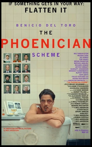 The Phoenician Scheme - Schema feniciană poster